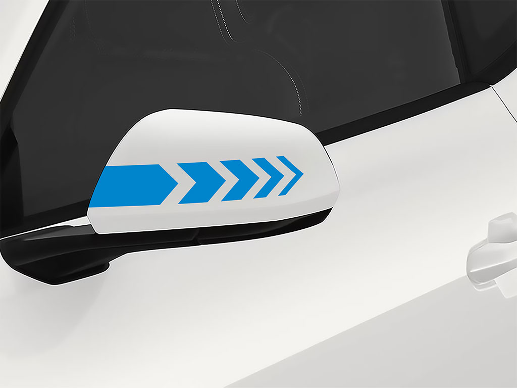 3M™ Arrow Side-View Mirror Decal - Light Blue