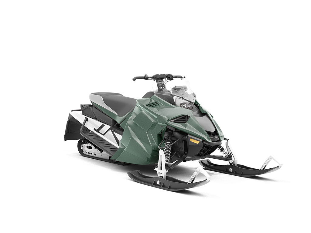 3M™ 2080 Matte Pine Green Metallic Vinyl Snowmobile Wrap