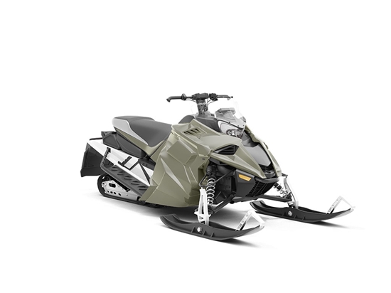 Avery Dennison™ SW900 Satin Khaki Green Vinyl Snowmobile Wrap