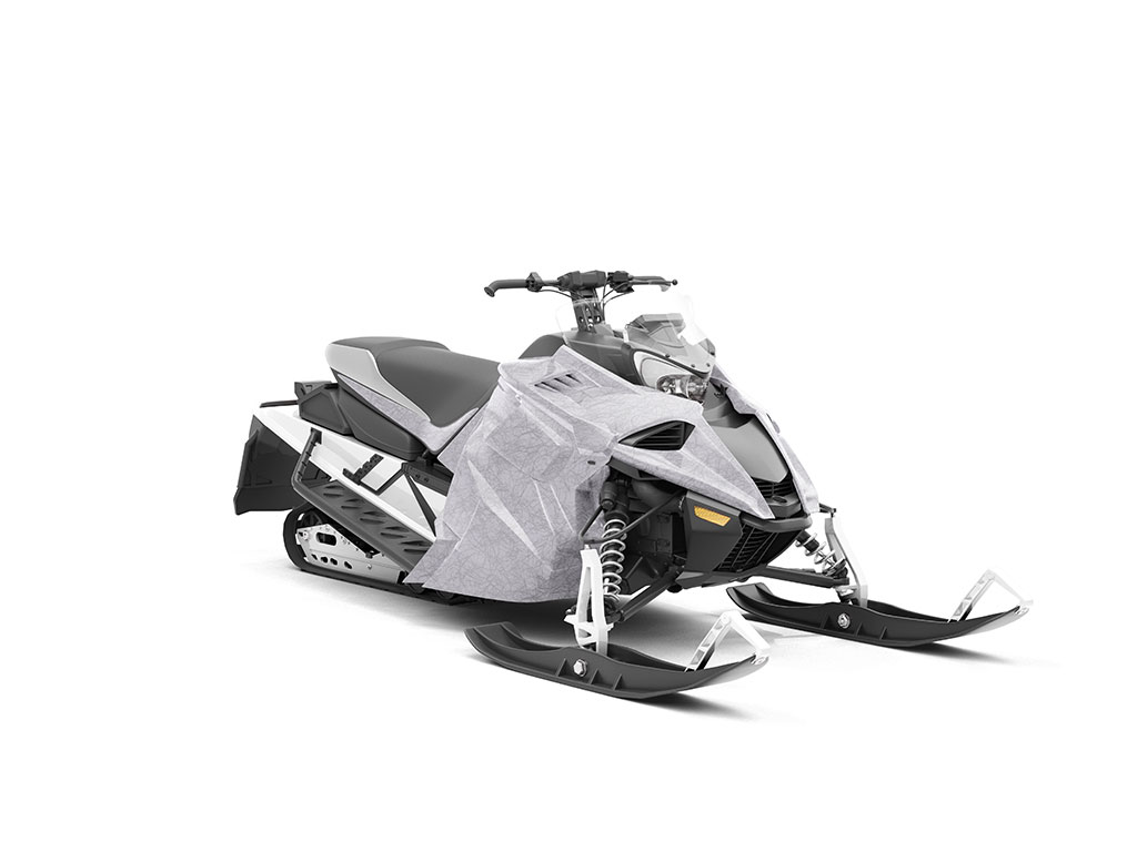 ORACAL® 975 Premium Textured Cast Film Cocoon Silver Gray Vinyl Snowmobile Wrap