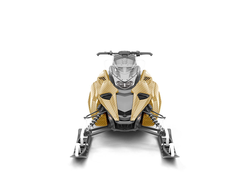 ORACAL 975 Carbon Fiber Gold DIY Snowmobile Wraps