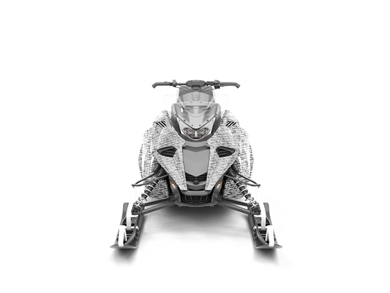 Rwraps 3D Carbon Fiber Silver (Digital) DIY Snowmobile Wraps