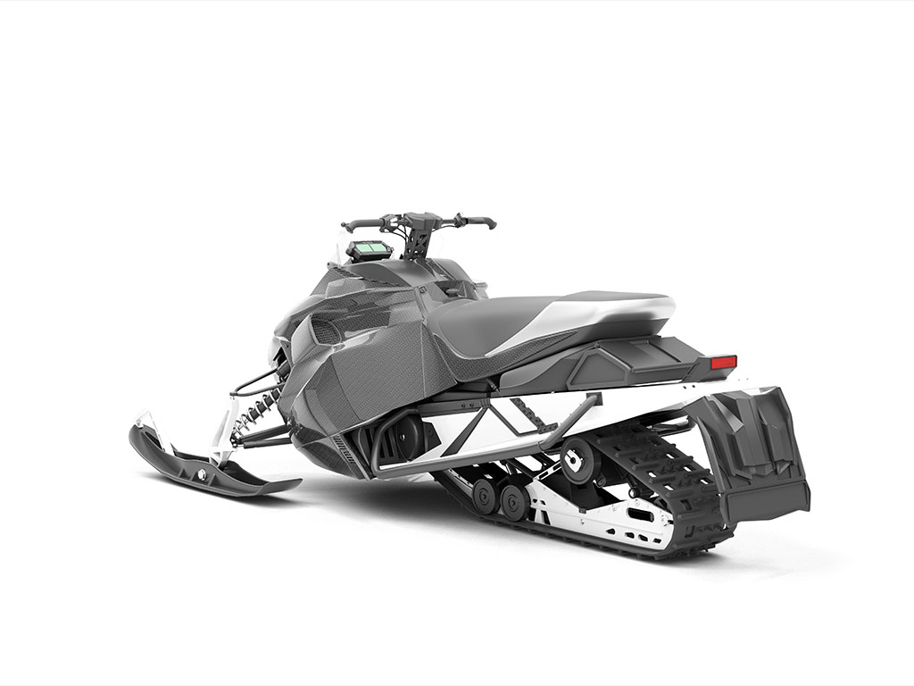 Rwraps 4D Carbon Fiber Black Snowmobile Vinyl Wraps