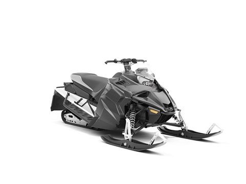 Rwraps™ 4D Carbon Fiber Black Snowmobile Wraps