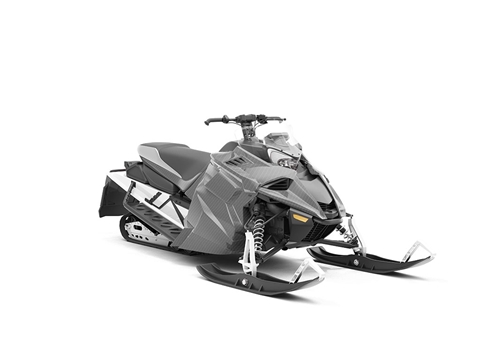 Rwraps™ 4D Carbon Fiber Gray Snowmobile Wraps