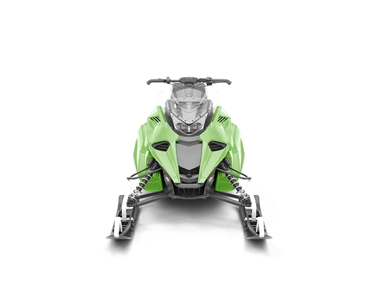 Rwraps 4D Carbon Fiber Green DIY Snowmobile Wraps