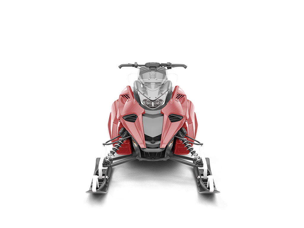 Rwraps 4D Carbon Fiber Red DIY Snowmobile Wraps