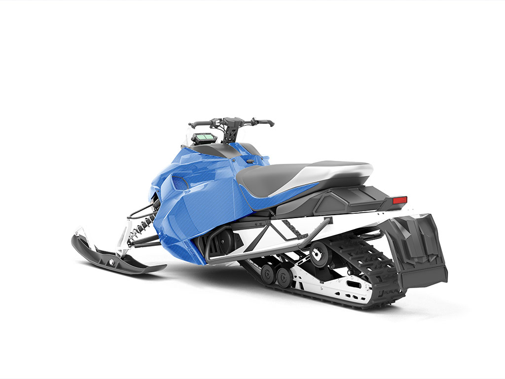 Rwraps 5D Carbon Fiber Epoxy Blue Snowmobile Vinyl Wraps