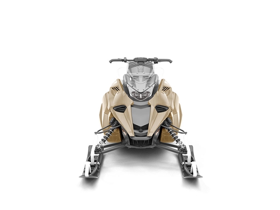 Rwraps Brushed Aluminum Gold DIY Snowmobile Wraps