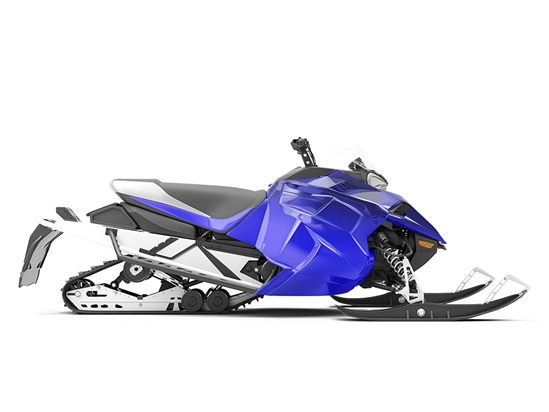 Rwraps Chrome Blue Do-It-Yourself Snowmobile Wraps