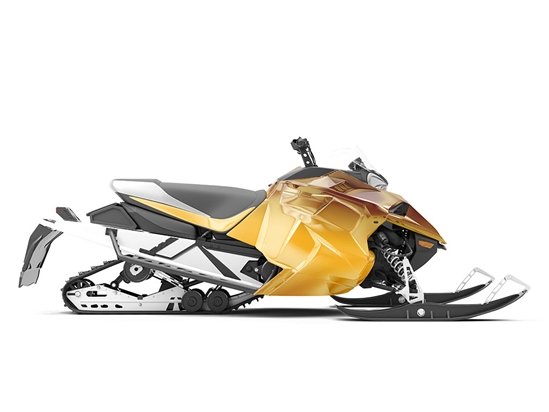 Rwraps Chrome Gold Do-It-Yourself Snowmobile Wraps