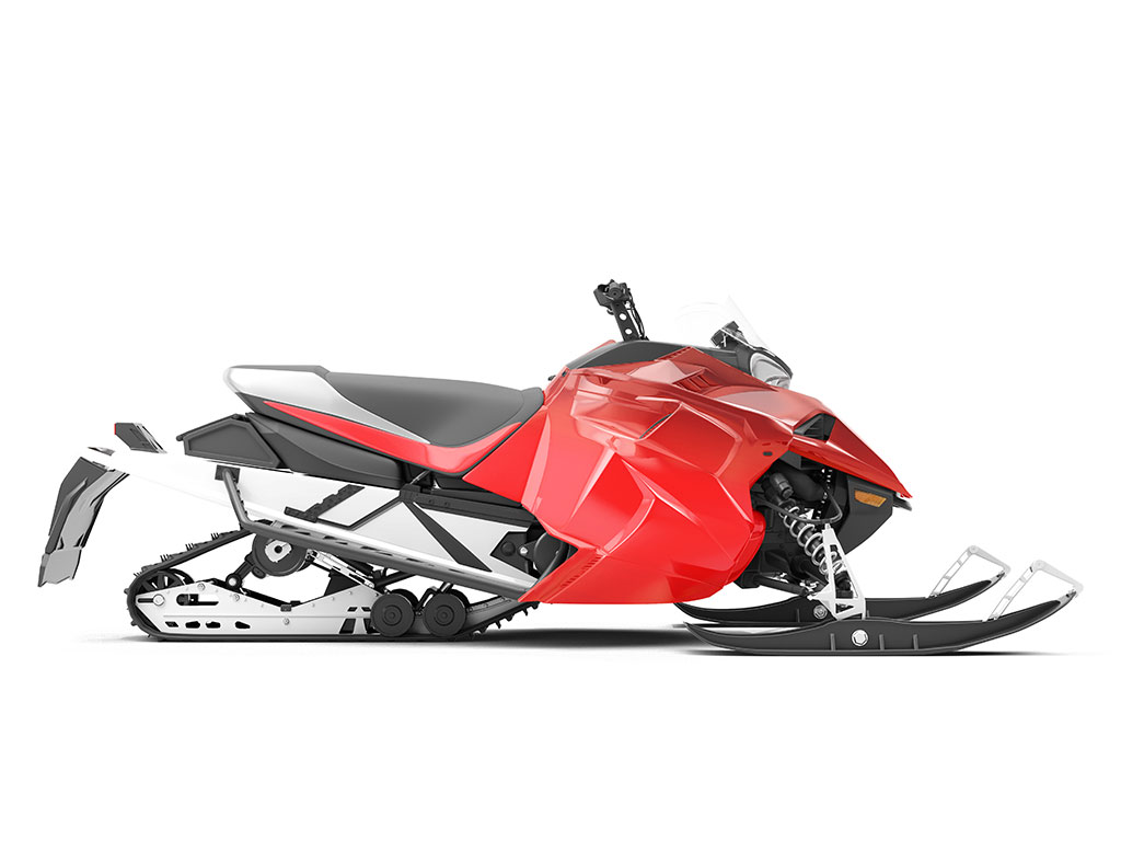 Rwraps Chrome Red Do-It-Yourself Snowmobile Wraps