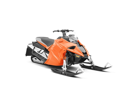 Rwraps™ Gloss Orange (Fire) Snowmobile Wraps