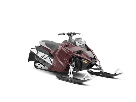 Rwraps™ Gloss Metallic Black Rose Vinyl Snowmobile Wrap