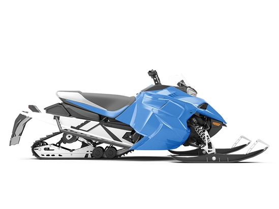 Rwraps Gloss Metallic Bright Blue Do-It-Yourself Snowmobile Wraps