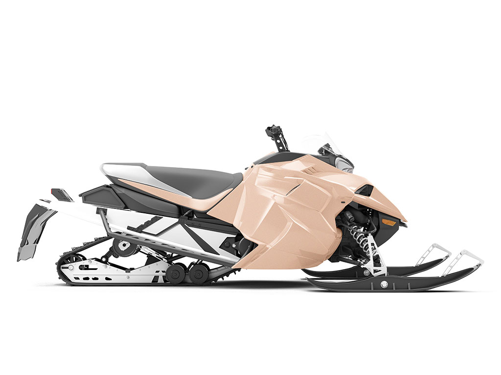 Rwraps Gloss Metallic Champagne Gold Do-It-Yourself Snowmobile Wraps