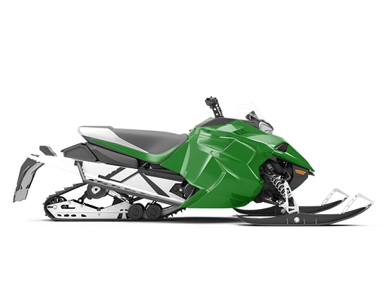 Rwraps Gloss Metallic Dark Green Do-It-Yourself Snowmobile Wraps