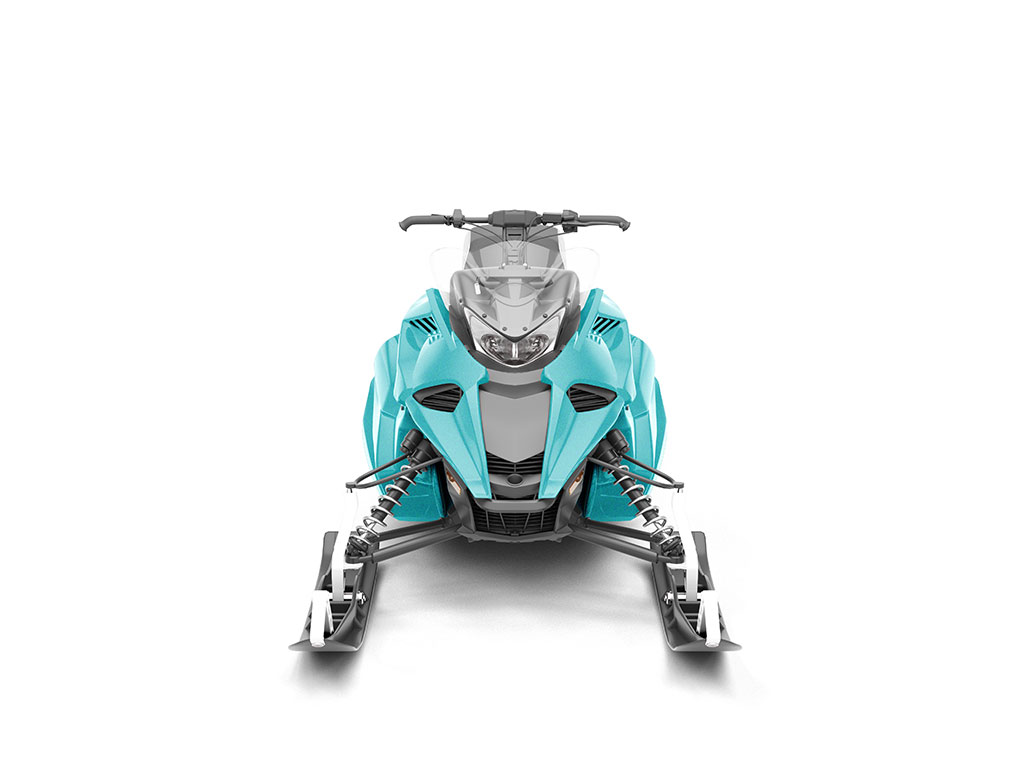 Rwraps Gloss Metallic Sea Green DIY Snowmobile Wraps