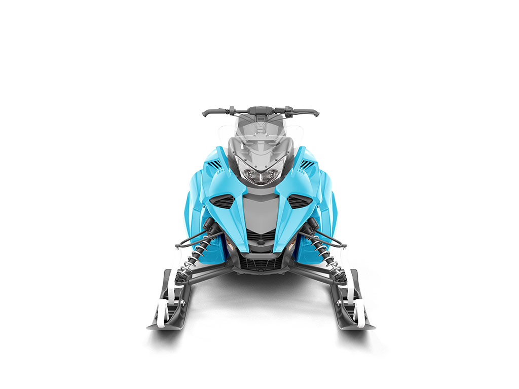 Rwraps Gloss Sky Blue DIY Snowmobile Wraps