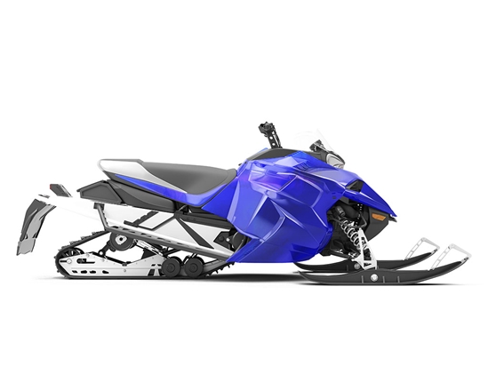 Rwraps Holographic Chrome Blue Neochrome Do-It-Yourself Snowmobile Wraps