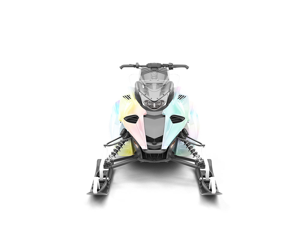 Rwraps Holographic Chrome Silver Neochrome (Matte) DIY Snowmobile Wraps