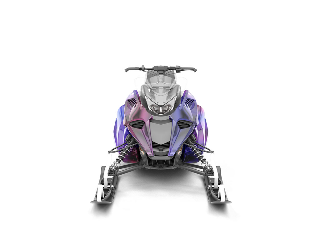 Rwraps Holographic Chrome Purple Neochrome DIY Snowmobile Wraps