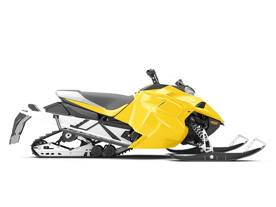 Rwraps Hyper Gloss Yellow Do-It-Yourself Snowmobile Wraps