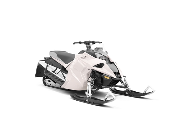 Rwraps™ Pearlescent Gloss White Vinyl Snowmobile Wrap