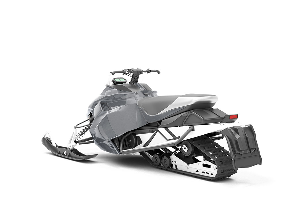 Rwraps Satin Metallic Deep Gray Snowmobile Vinyl Wraps