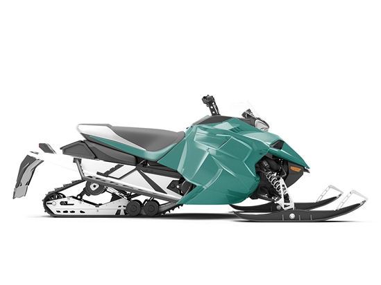Rwraps Satin Metallic Emerald Green Do-It-Yourself Snowmobile Wraps