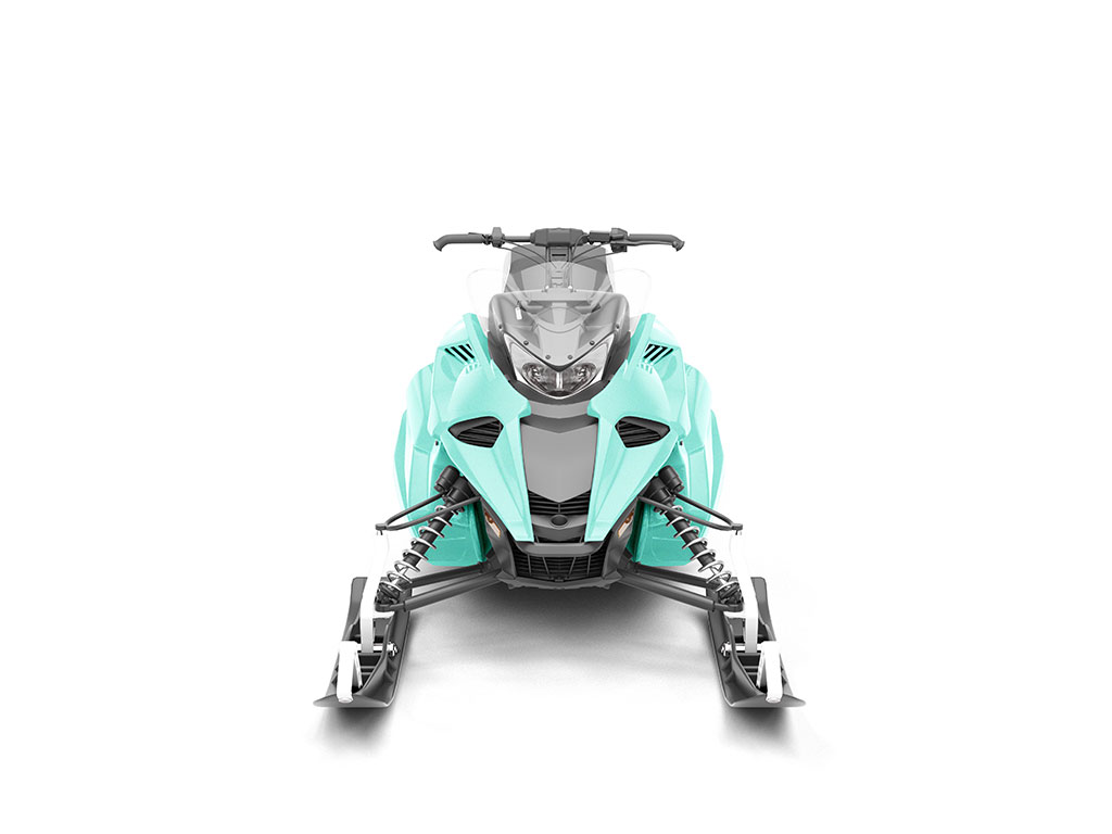 Rwraps Satin Metallic Turquoise DIY Snowmobile Wraps