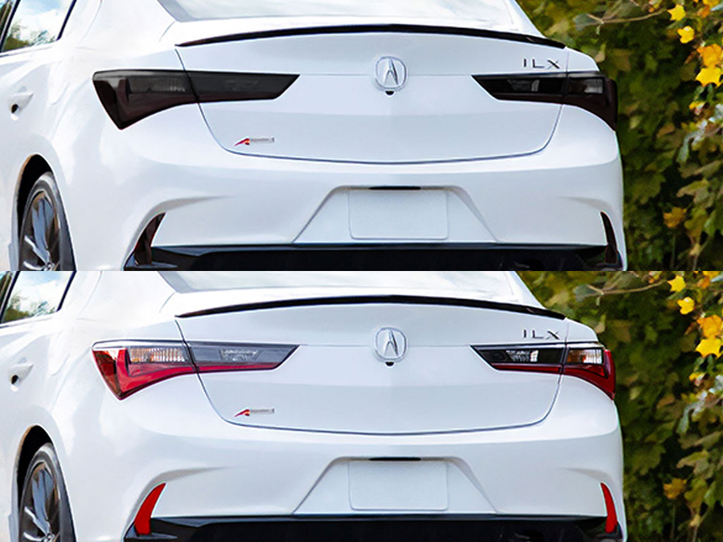 Acura ILX 2019-2023 Before and After Smoked Taillights