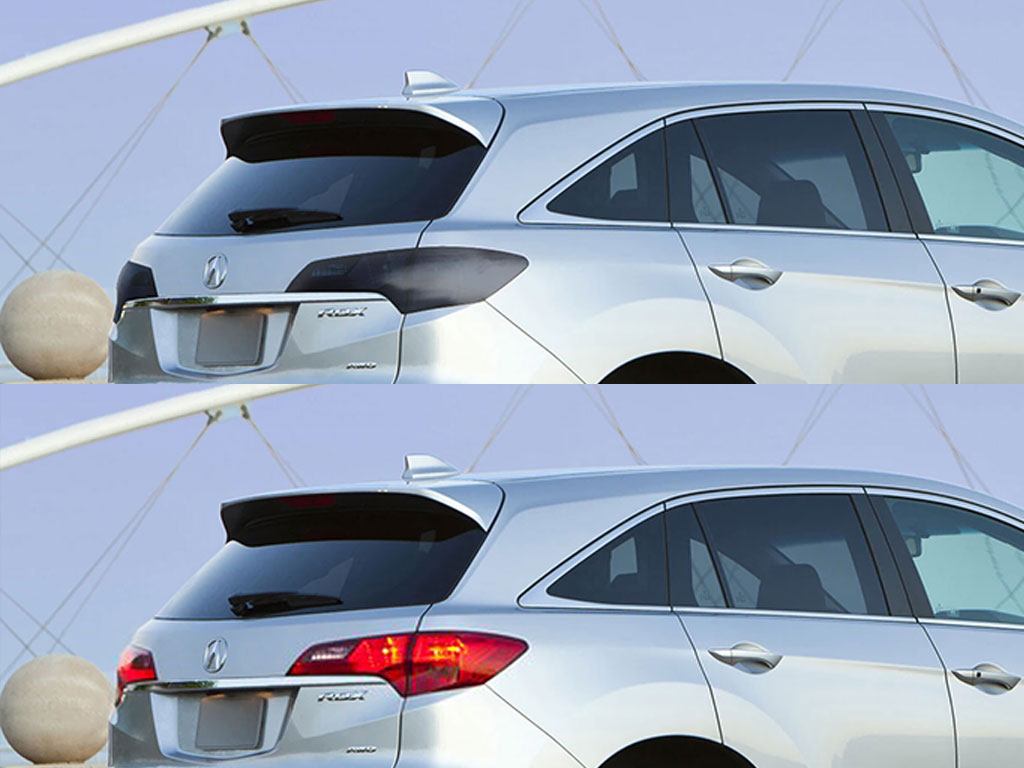 Acura RDX 2013-2015 Before and After Smoked Taillights