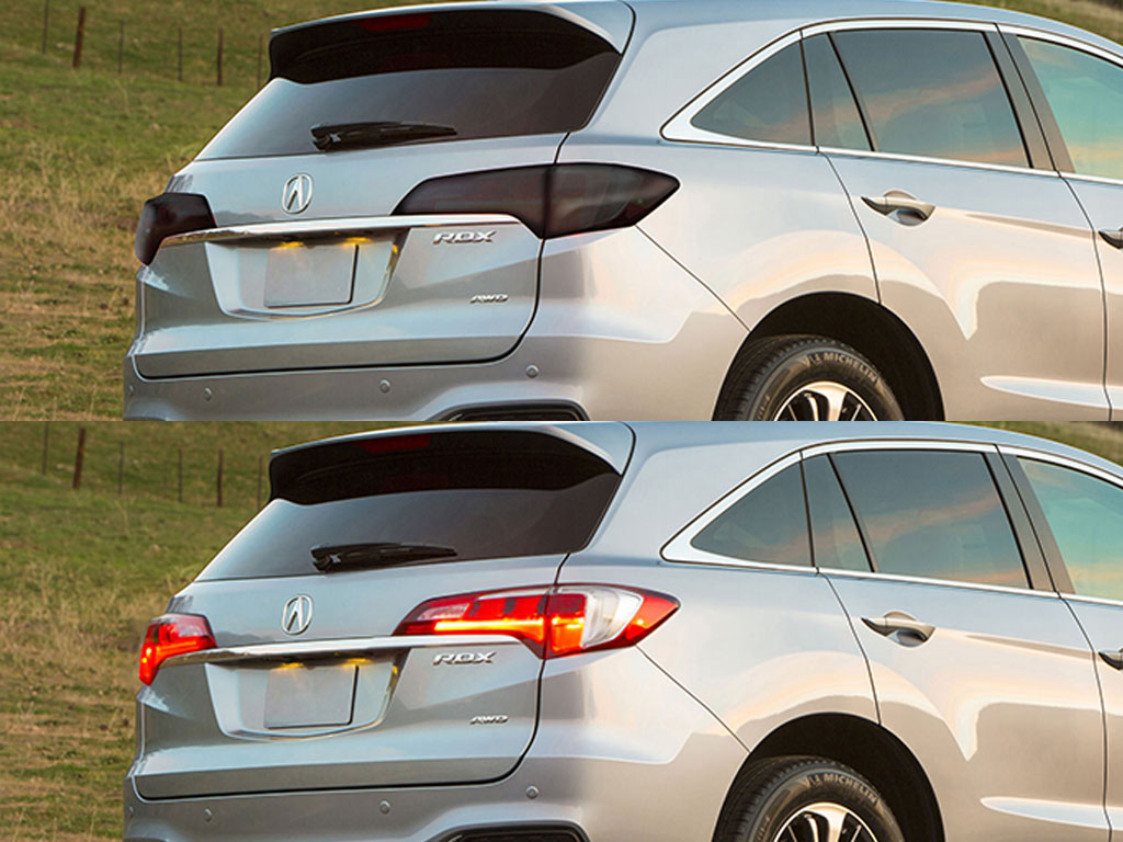 Acura RDX 2016-2018 Before and After Smoked Taillights