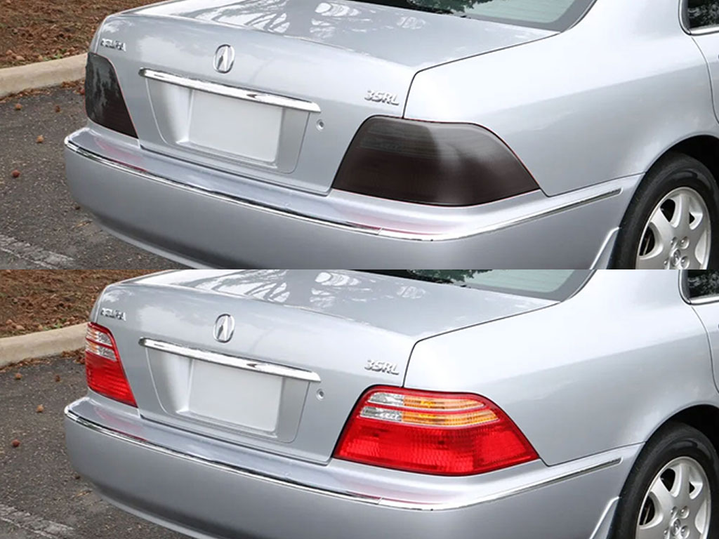 Acura RL 1999-2002 Before and After Smoked Taillights