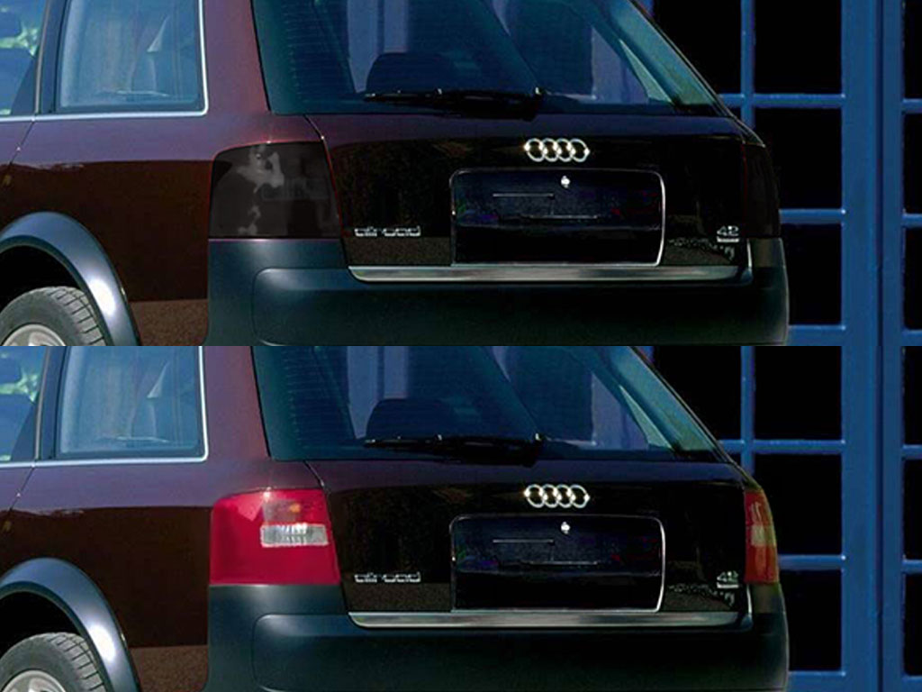 Audi Allroad 2001-2005 Before and After Smoked Taillights