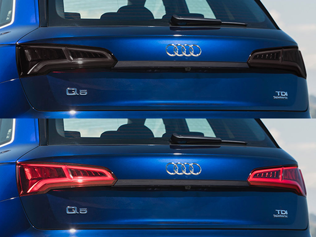 Audi Q5 2009-2017 Before and After Smoked Taillights