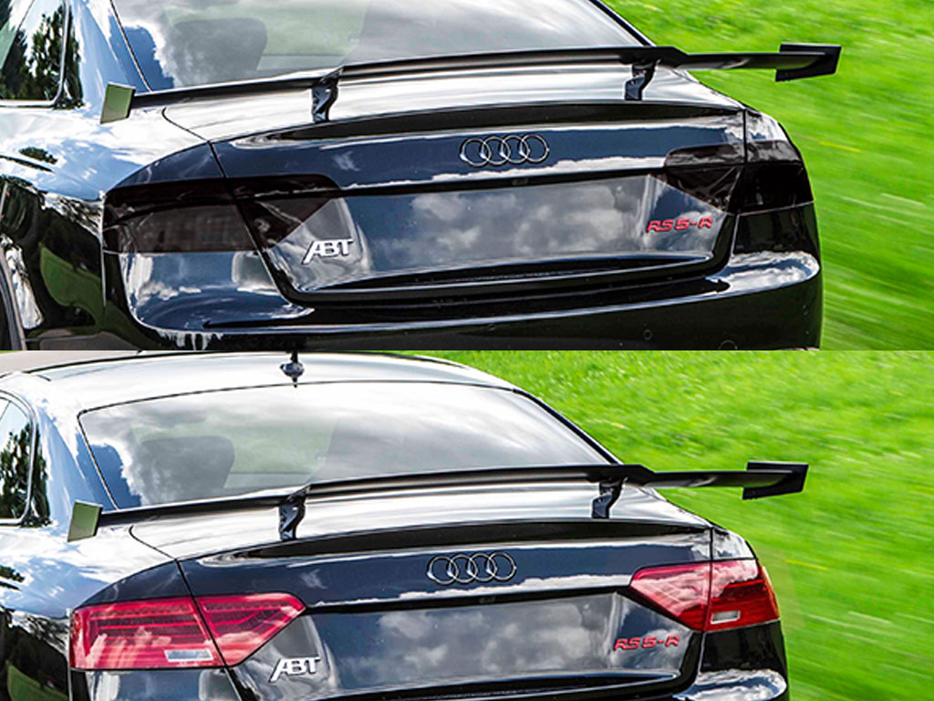 Audi RS5 2013-2015 Before and After Smoked Taillights