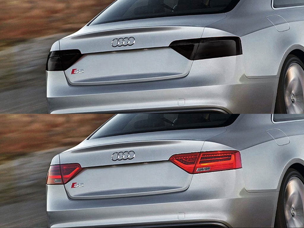 Audi S5 Coupe 2008-2012 Before and After Smoked Taillights