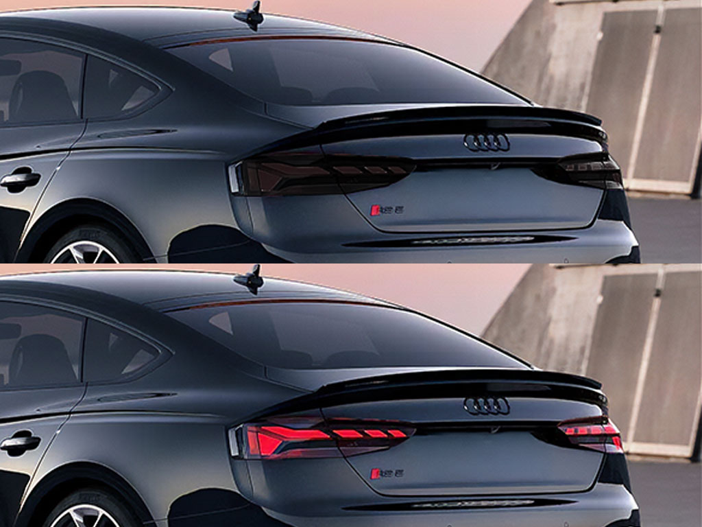 Audi S5 2021-2024 Before and After Smoked Taillights