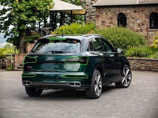 Audi SQ5 2018-2020 Tail Light Tint Installation Points