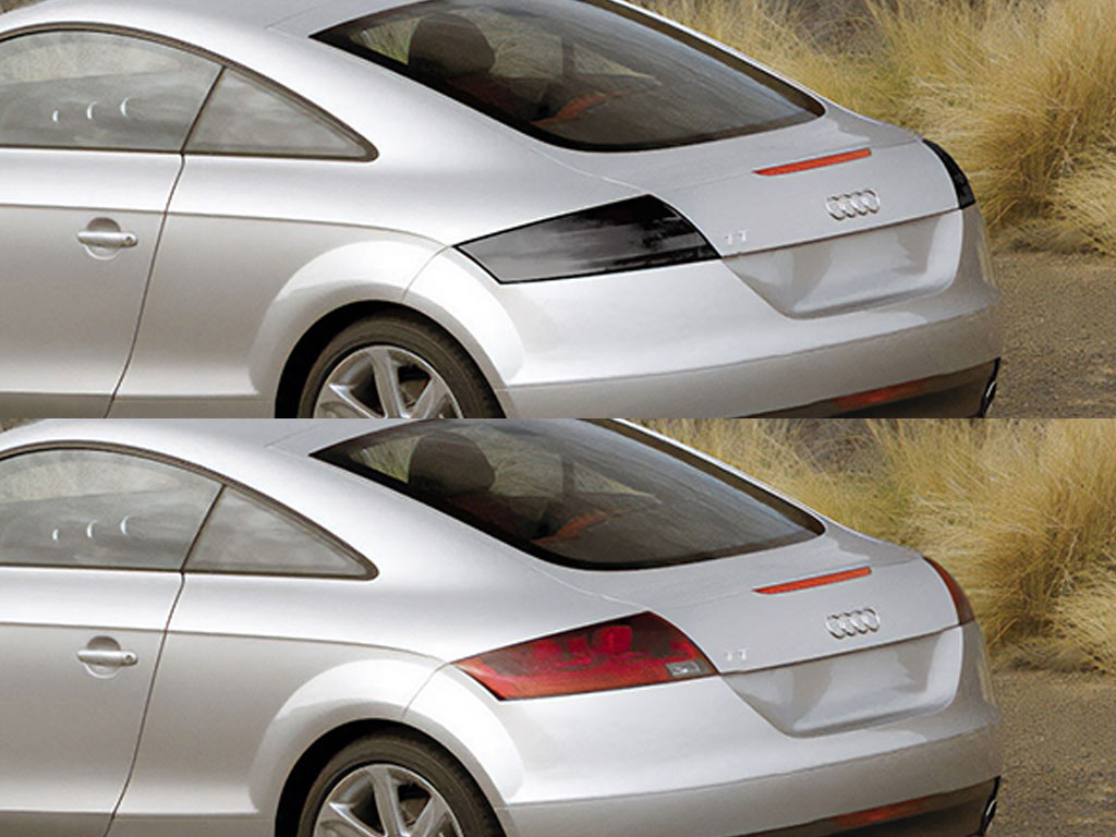 Audi TT 2000-2007 Before and After Smoked Taillights