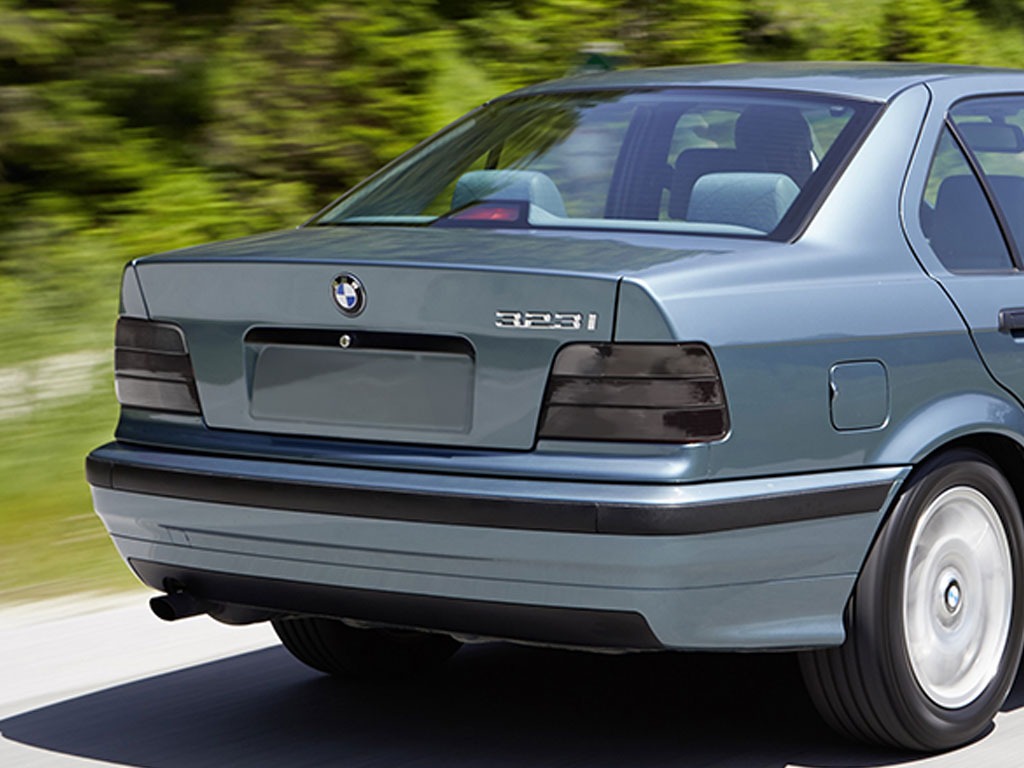 BMW 3-Series Sedan 1992-1998 Smoke Tail Light Tint