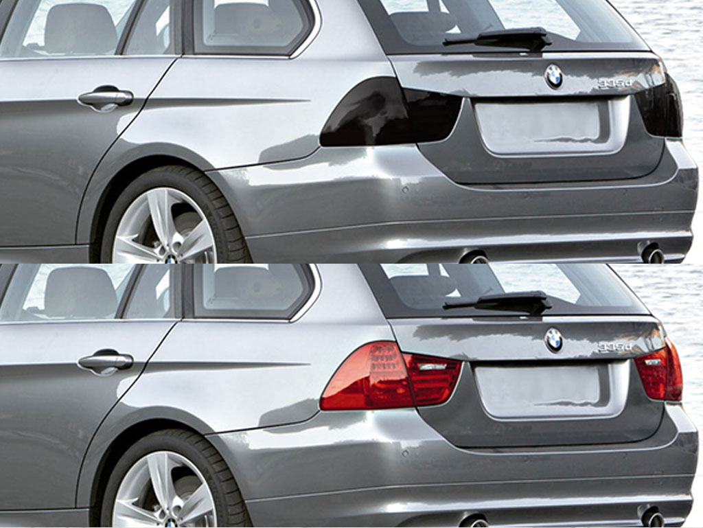 BMW 3-Series Wagon 2006-2008 Before and After Smoked Taillights