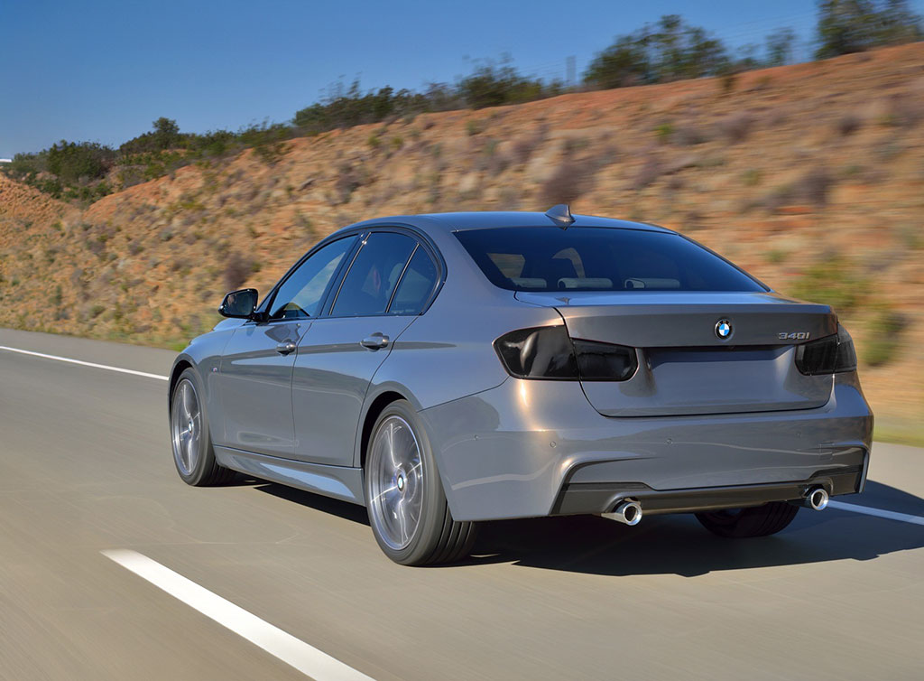 BMW 3-Series 2016-2018 Blackout Tail Light TInt