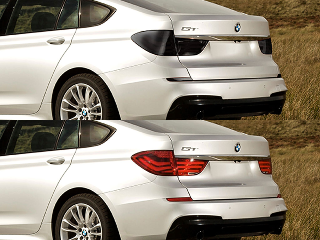 BMW 5-Series 2010-2016 Before and After Smoked Taillights