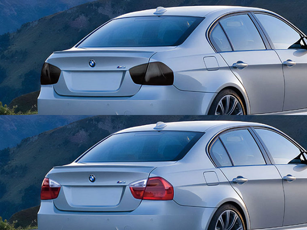 BMW M3 2006-2008 Before and After Smoked Taillights