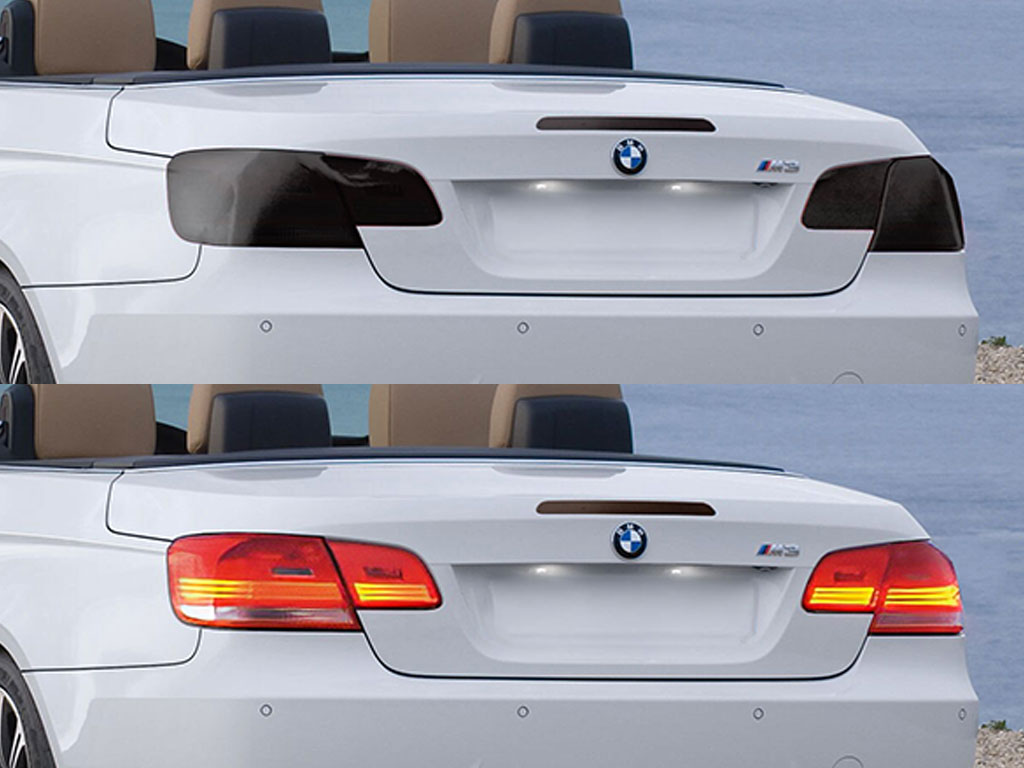 BMW M3 2011-2013 Before and After Smoked Taillights