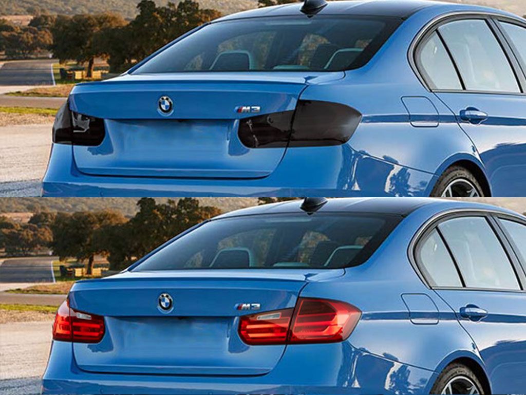 BMW M3 2016-2018 Before and After Smoked Taillights