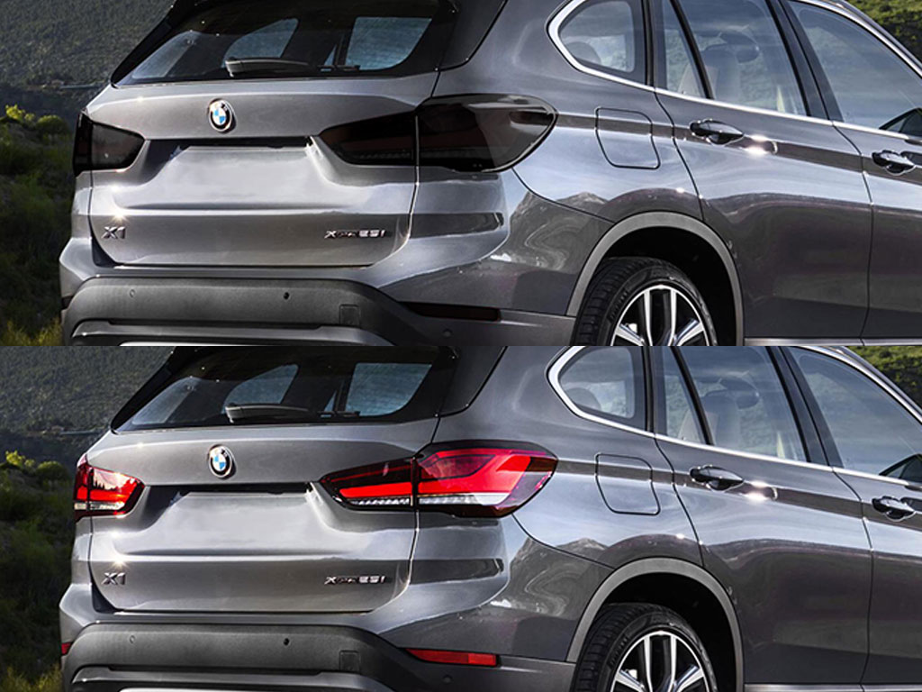 BMW X1 2016-2019 Before and After Smoked Taillights